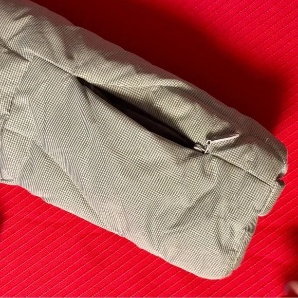 Salomon XS/P Women's Light Brown/grey fur Hooded Puffer Jacket, down - Picture 7 of 15